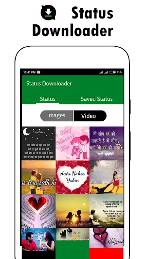 Status Downloader for whatsapp Screenshot 1