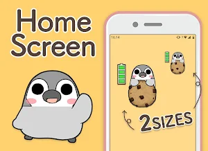 Battery Saver & Battery Widget : Penguin- Pesoguin Screenshot 2