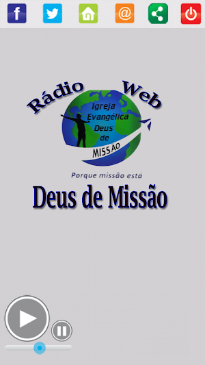Rádio Online Deus de Missão Screenshot 0