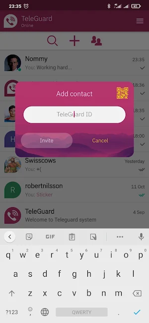 TeleGuard Screenshot 1