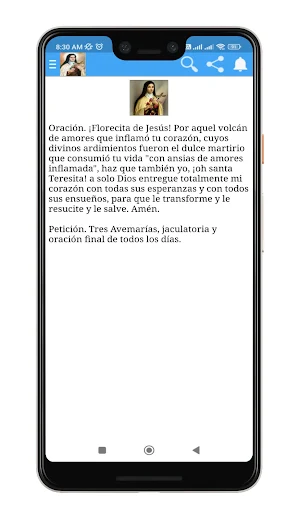 Santa Teresita del Niño Jesús Screenshot 3