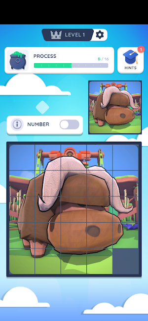 Sliding Jigsaw Puzzle Online Screenshot 2