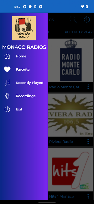 Monaco Radio + Recorder Screenshot 3