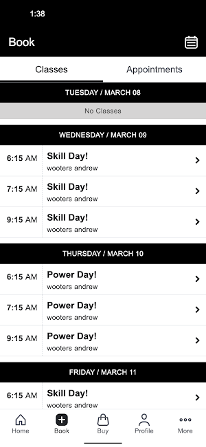 Balance Sports Performance Screenshot 1