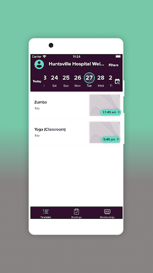 Huntsville Hospital Wellness Screenshot 1