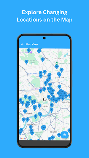 Baby Changing Map - BubbaMaps Screenshot 1