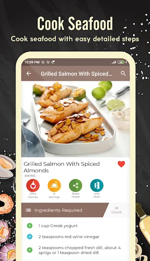 Seafood Recipes Screenshot 1