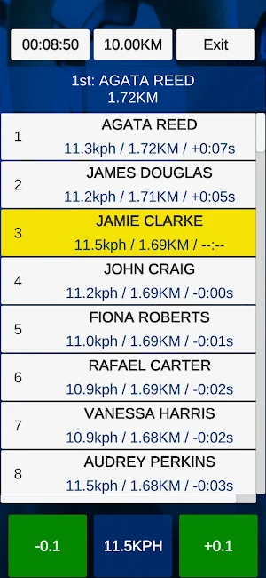 Treadmill Race Training 5k 10k Screenshot 3