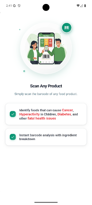 NutriZen Scan by Health Risks Screenshot 2