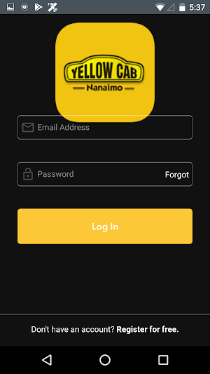 Yellow Cab Nanaimo App screenshot 7
