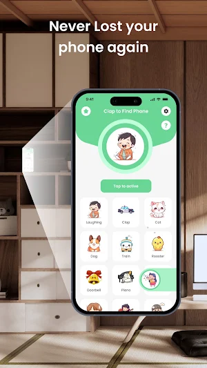 Find My Phone By Clap- Whistle Screenshot 2