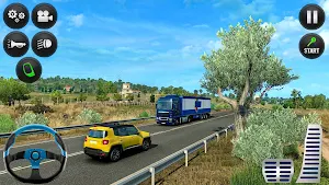 Euro Truck Simulator driving Screenshot 2