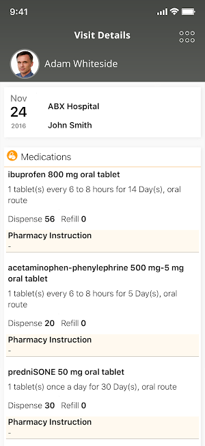 UMH Patient Portal Screenshot 3