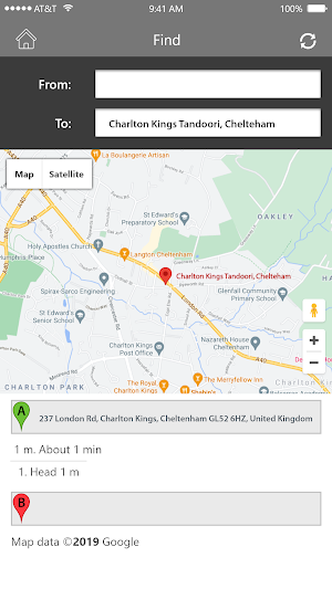 Charlton Kings Tandoori Screenshot 1