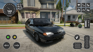 Drive VAZ 2114 Russia Car Game Screenshot 0