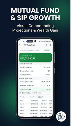 Finance Calculator - EMI, Loan Screenshot 2