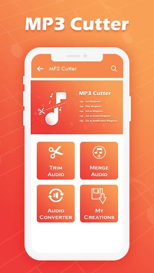MP3 Cutter, Ringtone Maker Screenshot 0