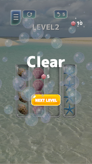 Sort Puzzle - Sea Healing Time Screenshot 1
