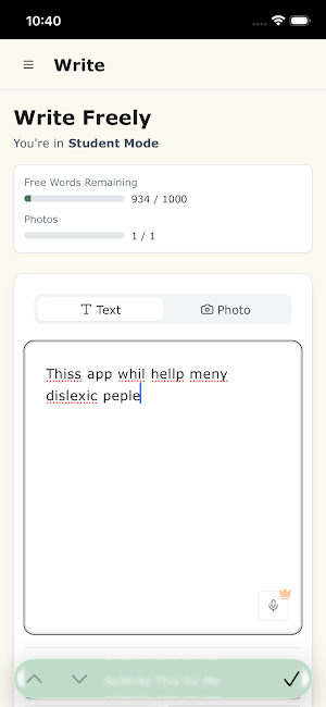 ReWriteAble Screenshot 1