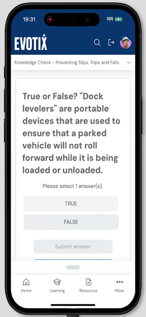 Evotix Learn V2 Screenshot 1