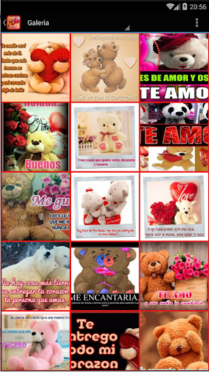 Ositos con Frases de Amor Screenshot 1