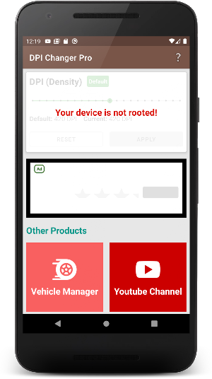 DPI Changer | display dpi changer Screenshot 0