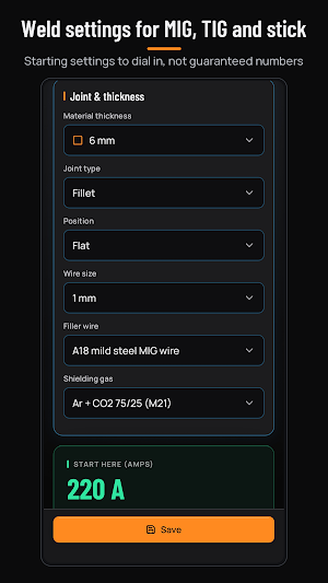 Fabora Steel Weight Calculator Screenshot 2