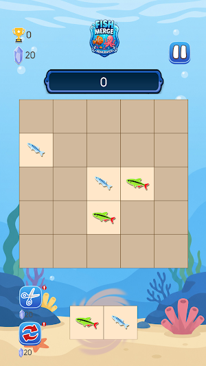 Fish Merge ：Aqua Match Screenshot 2