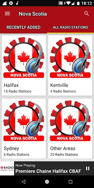 Nova Scotia Radio Stations - Canada Screenshot 3