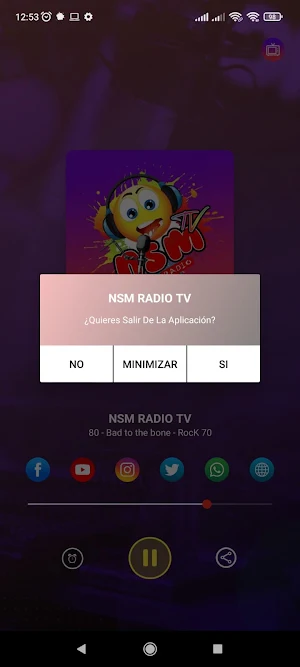 Nsm Radio Tv Screenshot 2
