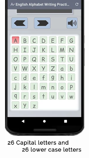 English Alphabet Writing Screenshot 1