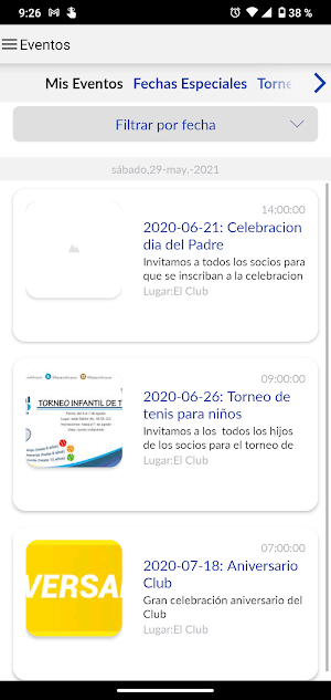 Mi Club CCLP Screenshot 2