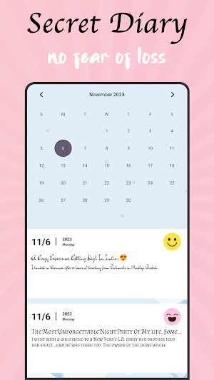 Secret Diary : Diary with lock Screenshot 0