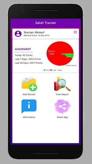 Salah Tracker Screenshot 1