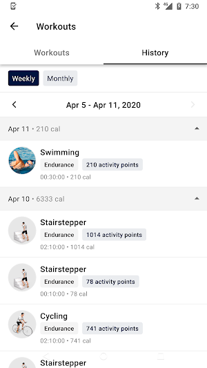 Texans Fit Screenshot 2