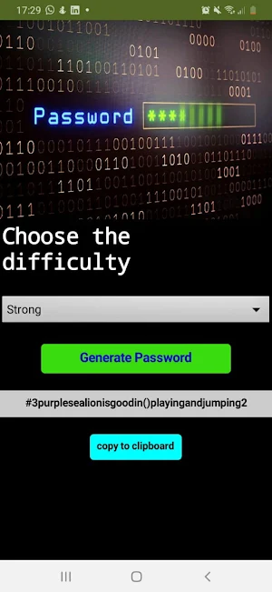 Password Generator Screenshot 3