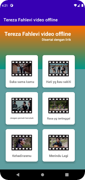 Tereza Fahlevi video offline Screenshot 0
