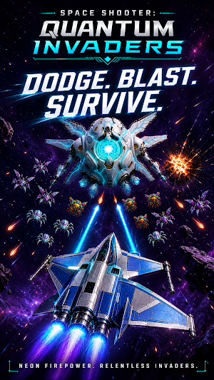 Space Shooter: Quantum Invader Screenshot 0
