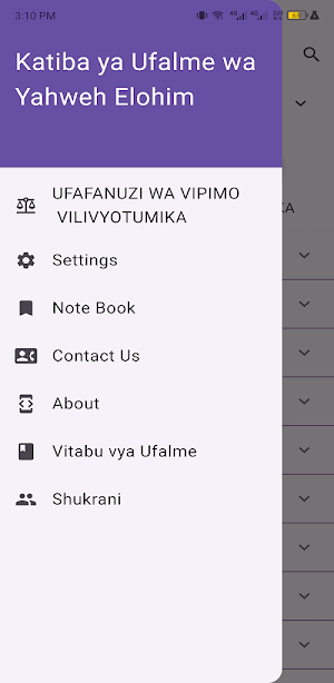 Kingdom Swahili Bible Screenshot 1