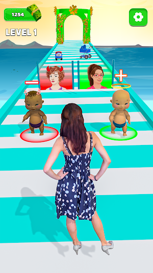 Good or Bad Mom: Mom Run Games Screenshot 0
