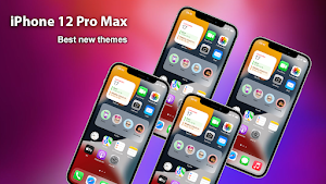 iPhone 12 Pro Max Launcher Screenshot 1