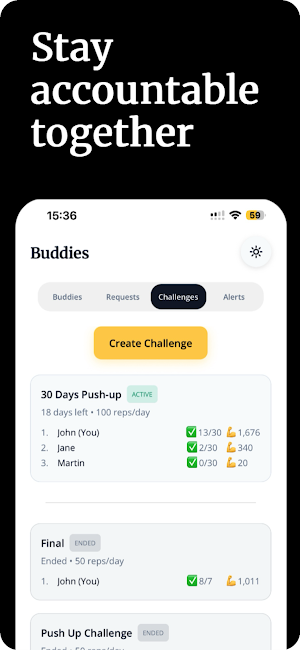 Push Challenge Screenshot 1