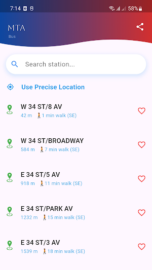 CTA Bus CTA Train live Track Screenshot 3