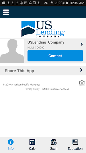 USLending Company Screenshot 0