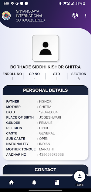 GNYANODAYA CBSE SCHOOL Screenshot 2