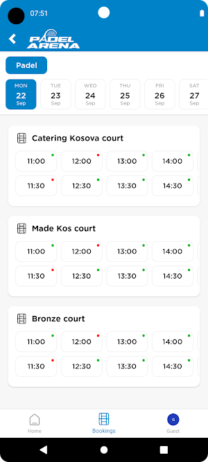 Padel Arena Pristina Screenshot 1