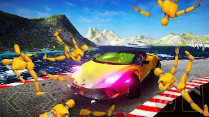 Hyper Cars Ramp Crash Screenshot 1