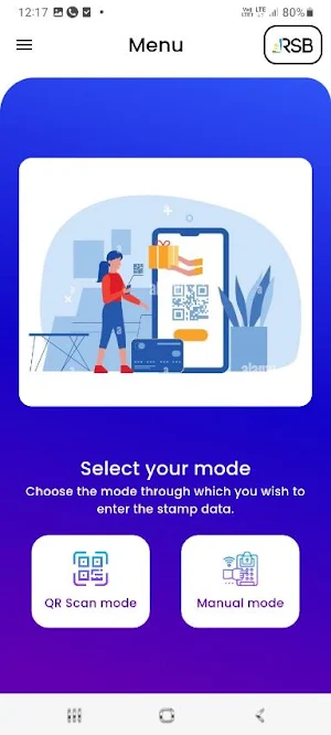 RSB Verification APP Screenshot 1