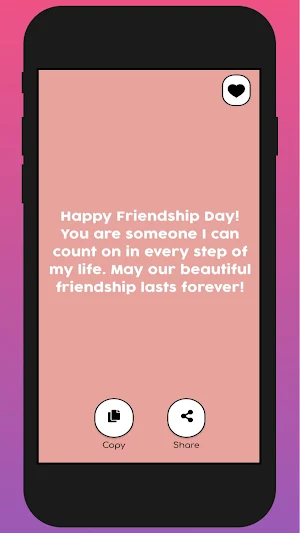 Happy Friendship Day Wishes Screenshot 2