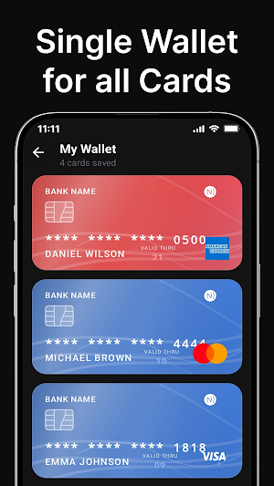 NFC Card Reader - Cards Wallet Screenshot 1